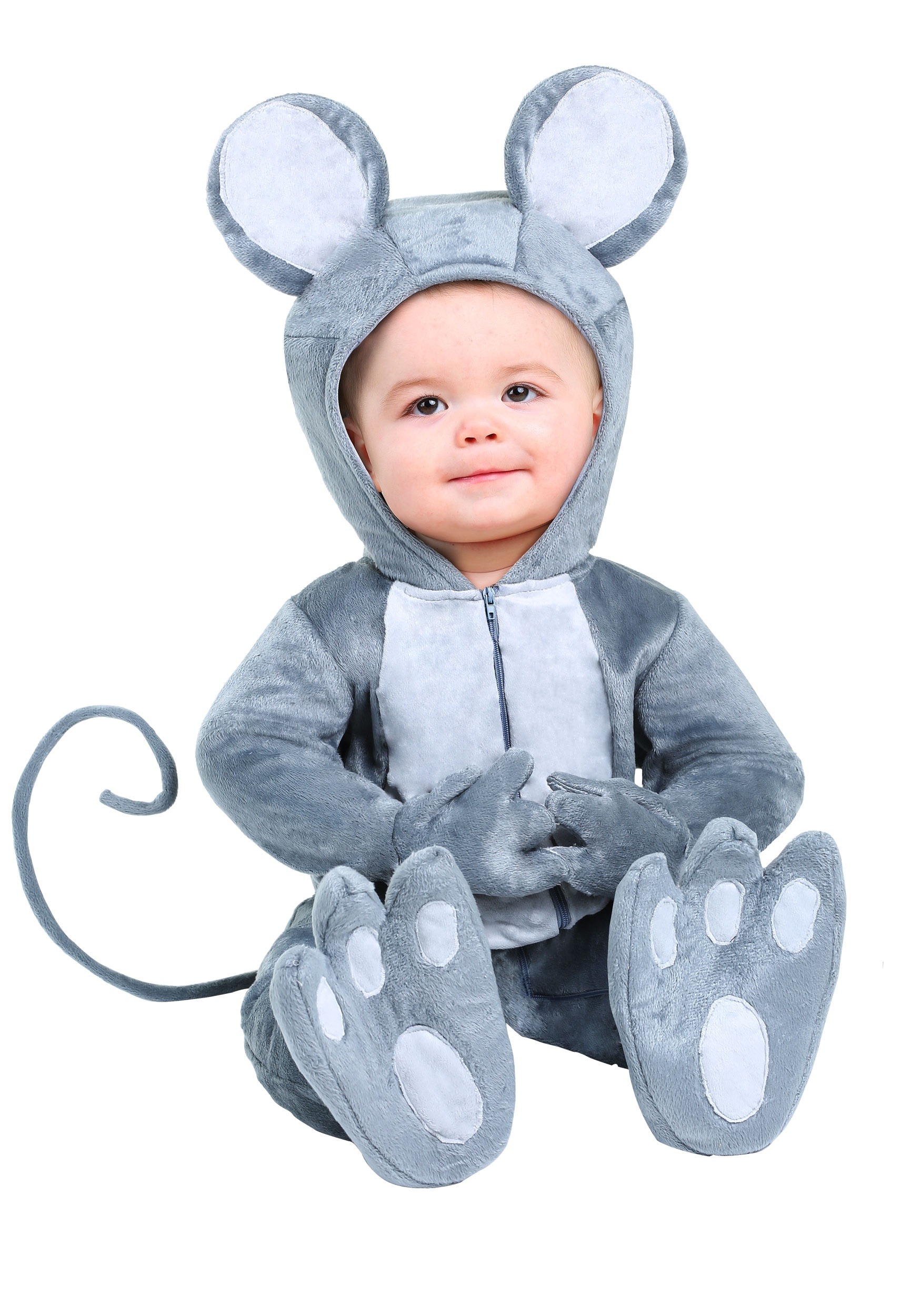 Photos - Fancy Dress Babies FUN Costumes Baby Mouse Costume for  Gray 