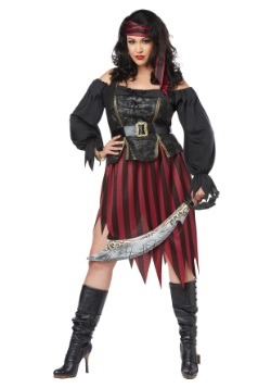 Plus Size Queen of the High Seas Costume