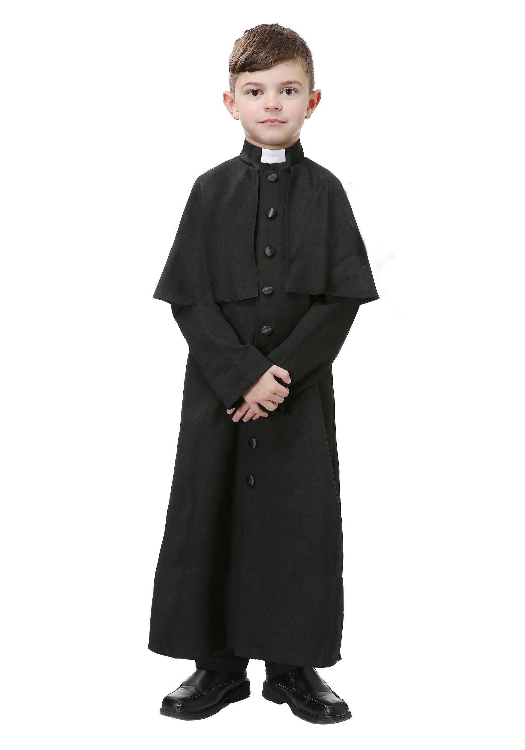 Deluxe Priest Costume For Kids