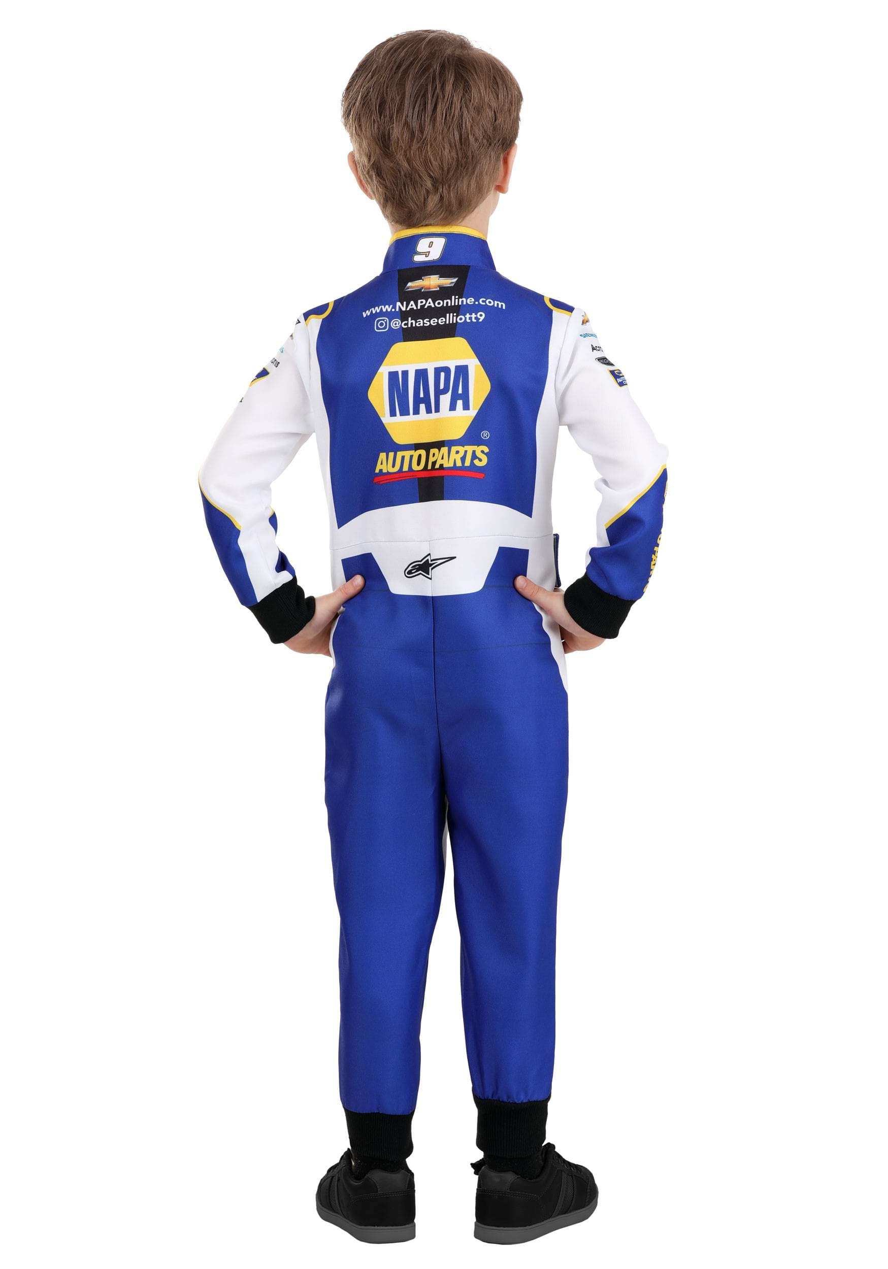 NASCAR Chase Elliott Jumpsuit Boy's Costume
