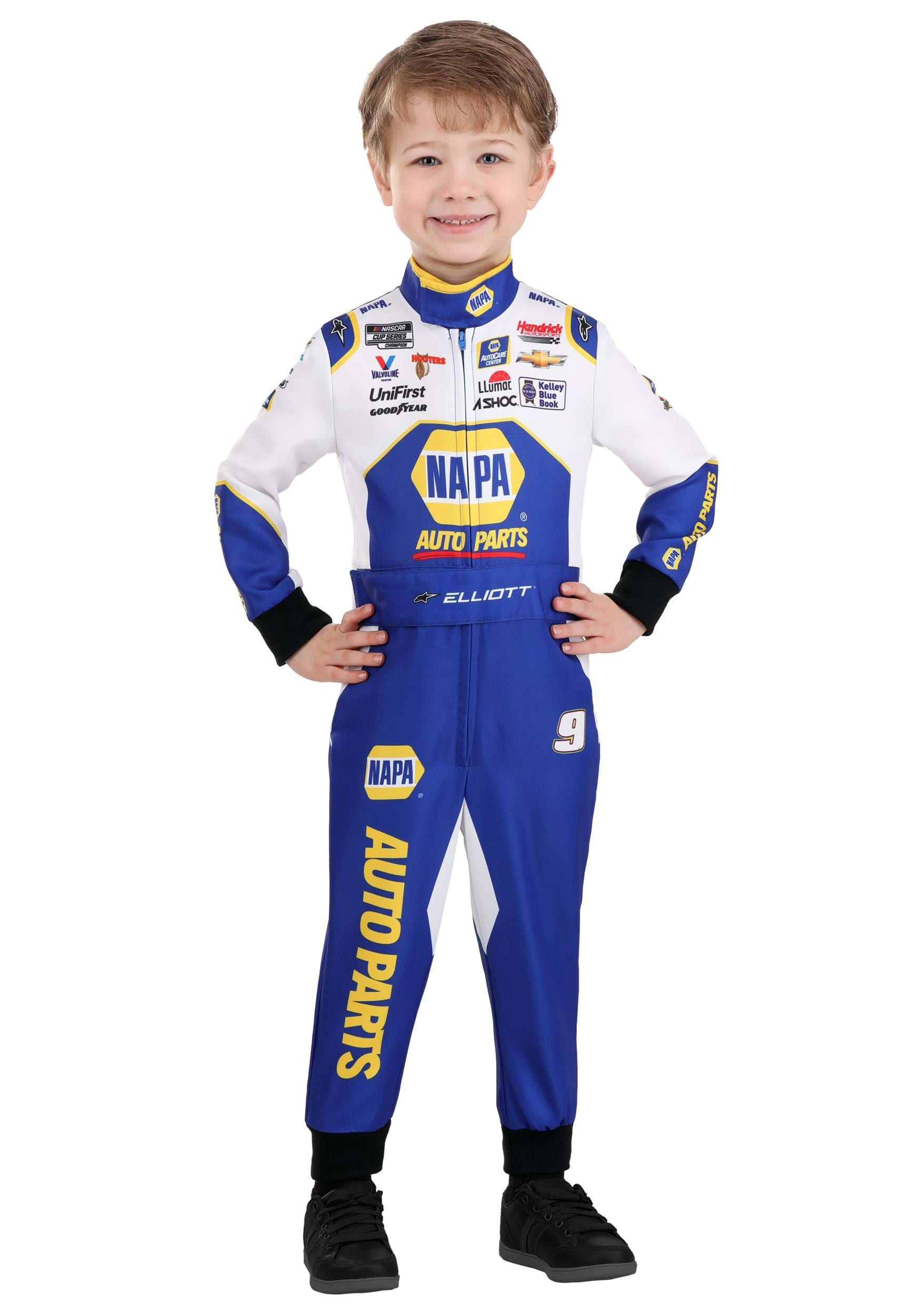 NASCAR Chase Elliott Jumpsuit Boy's Costume