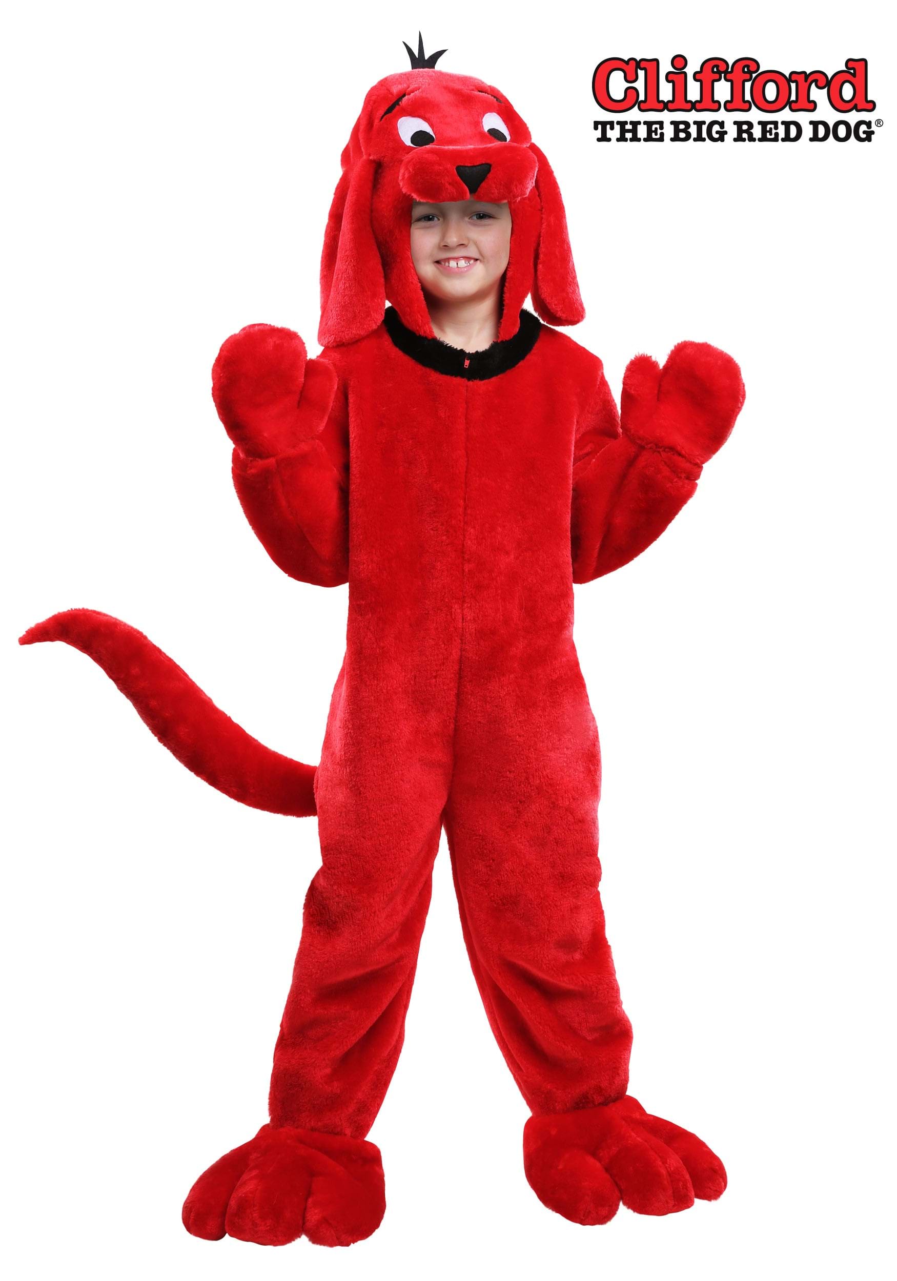 Clifford the Big Red Dog Costume for Kids