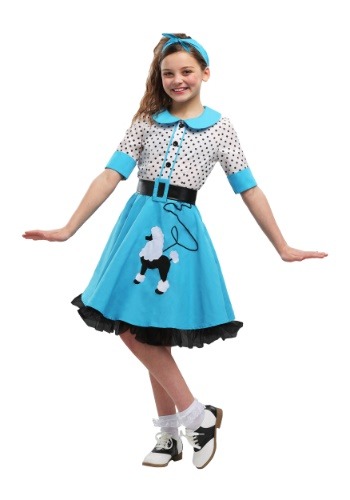 Sock Hop Cutie Girls Costume