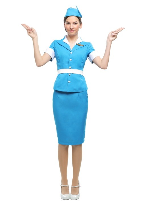 Flight Crew Plus Size Womens Costume