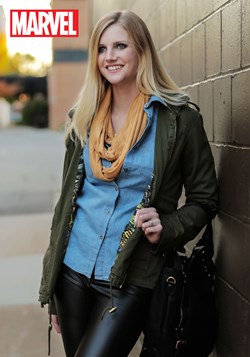 Marvel Women's Cargo Fashion Jacket
