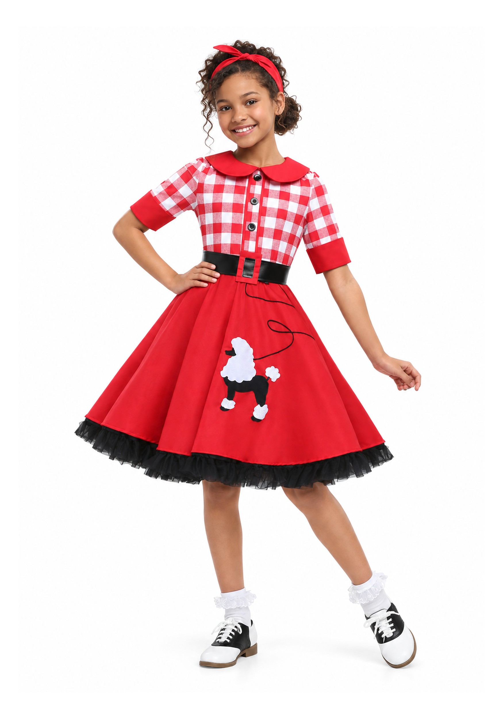 50's Sock Hop Darling Costume for Girls | Decade Costumes