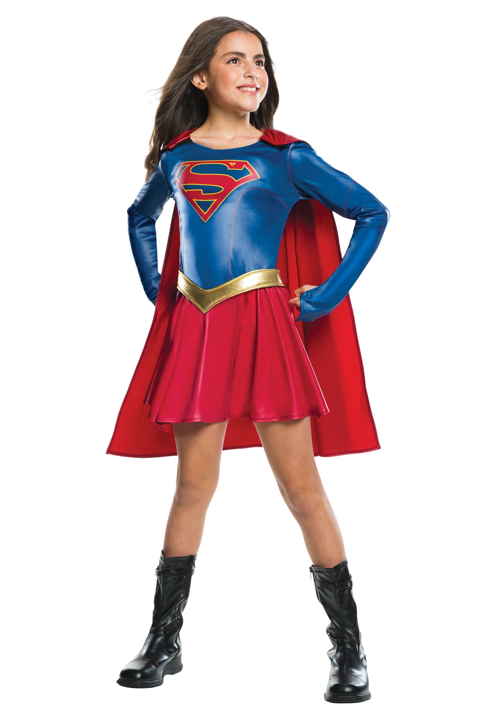 Disfraz de TV de Supergirl para niñas Multicolor