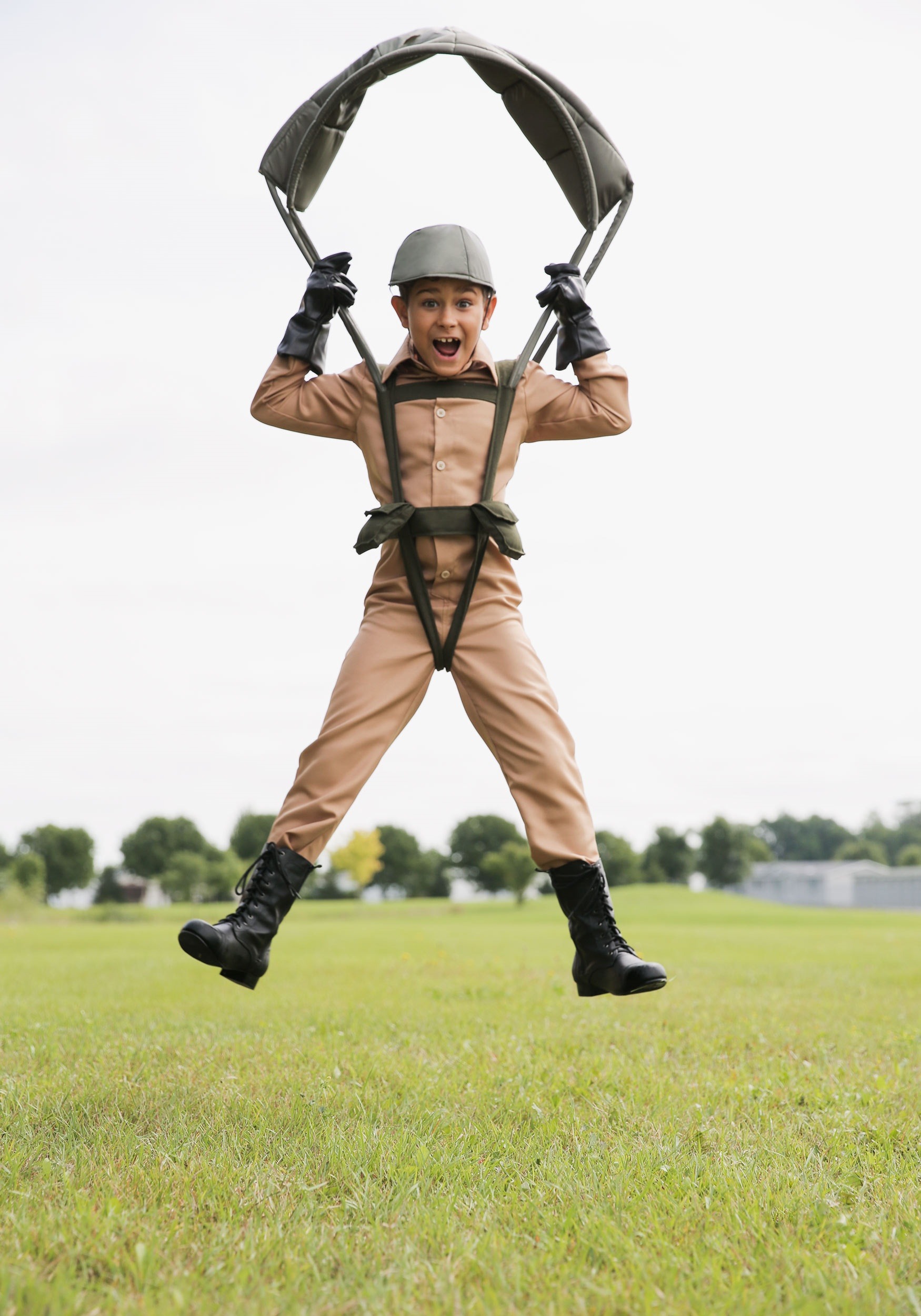 Disfraz de Militar Paracaidista para adulta