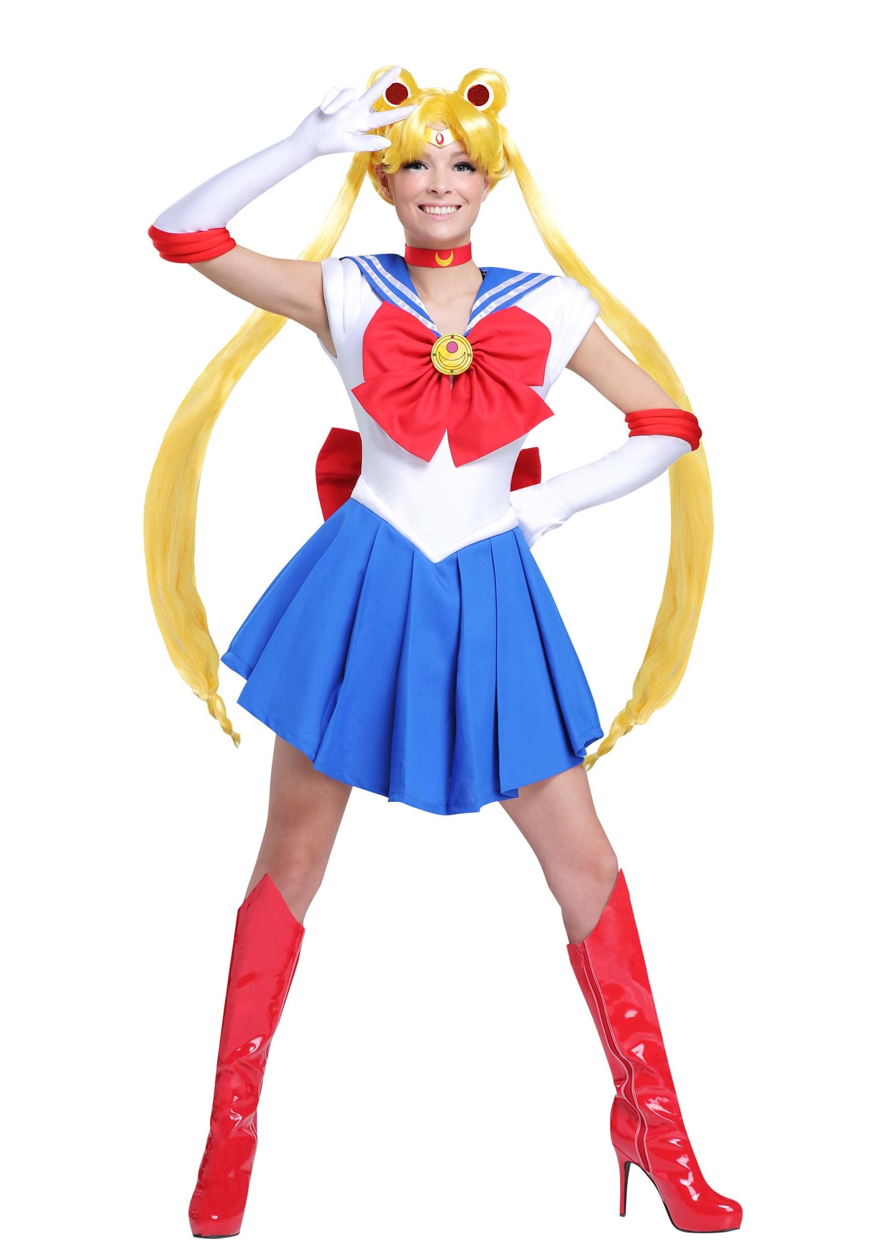 Photos - Fancy Dress MOON FUN Costumes Sailor  Costume Blue/Red/White 
