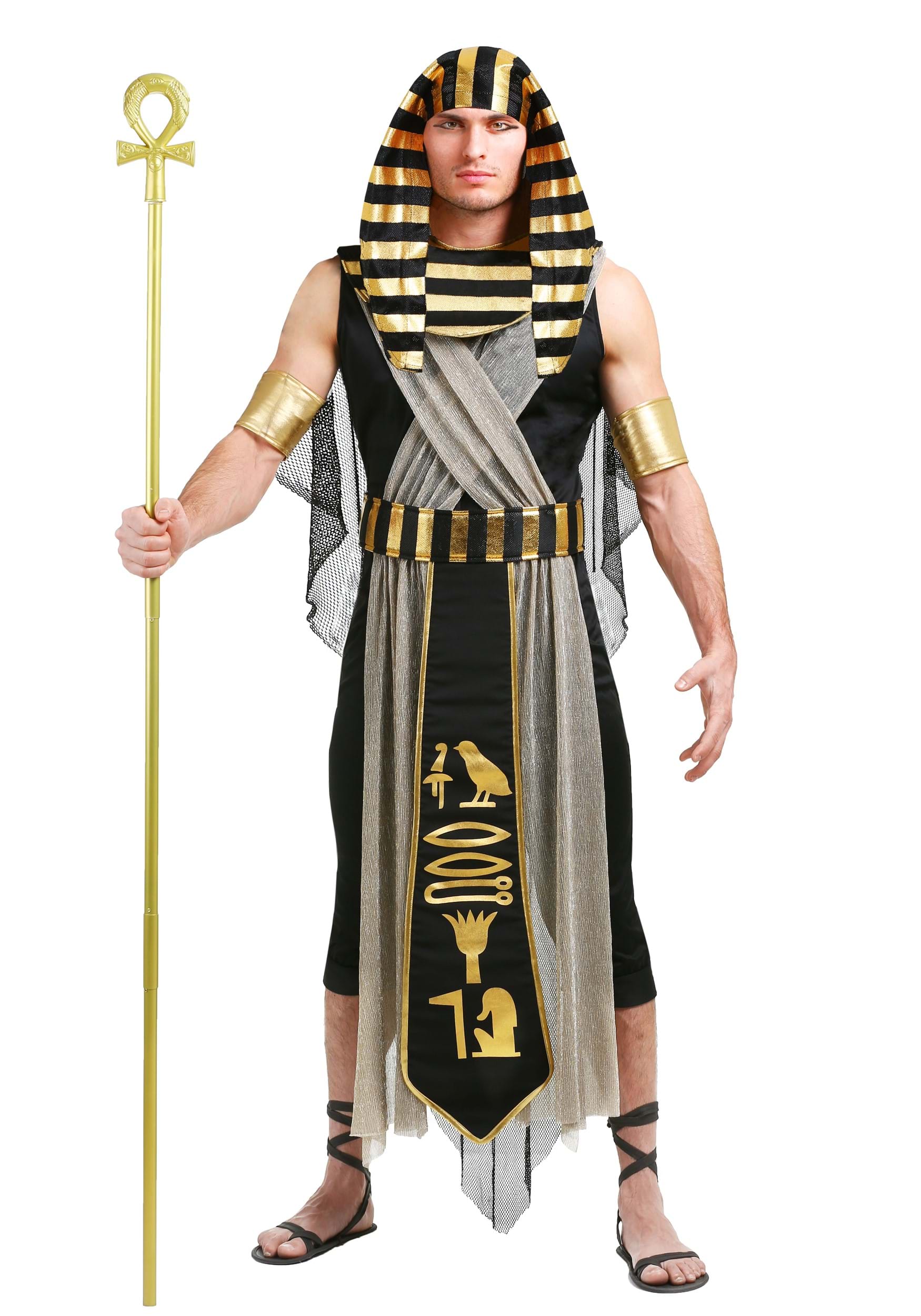 Pgond Men S Pharaoh Egyptian Dress Up Costume Ubicaciondepersonas Cdmx Gob Mx