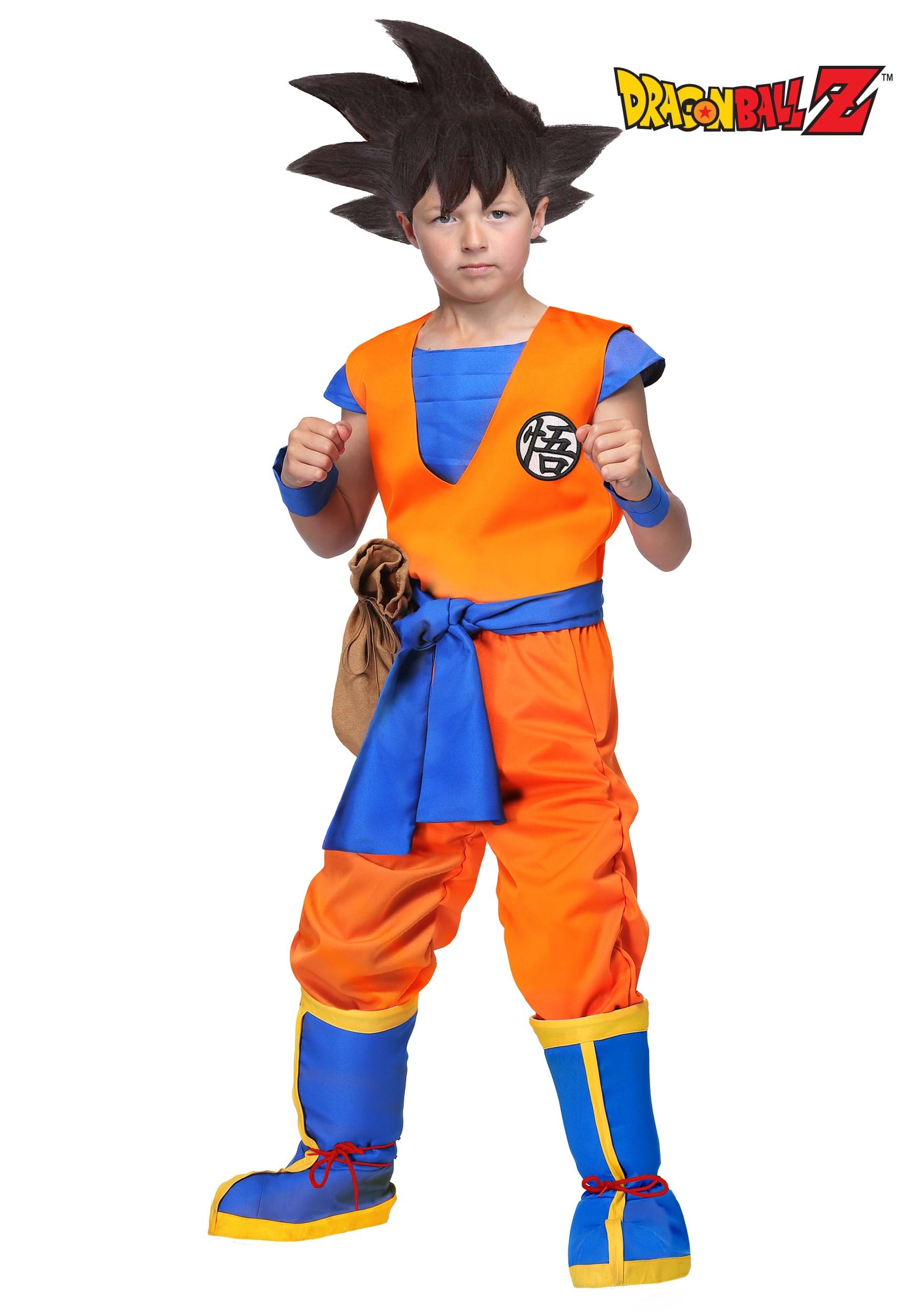 Adult Dragon Ball Z Goku Gohan Cosplay Costume Fancy Dress Halloween Full  Outfit