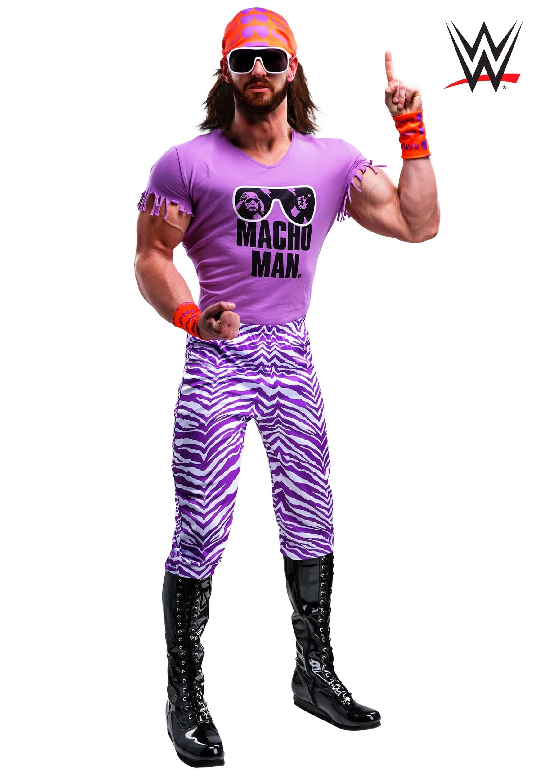 Macho Man Madness WWE Adult's Costume | Wrestling Costume
