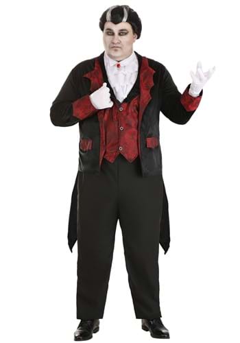 Plus Size Dashing Vampire Costume2-1