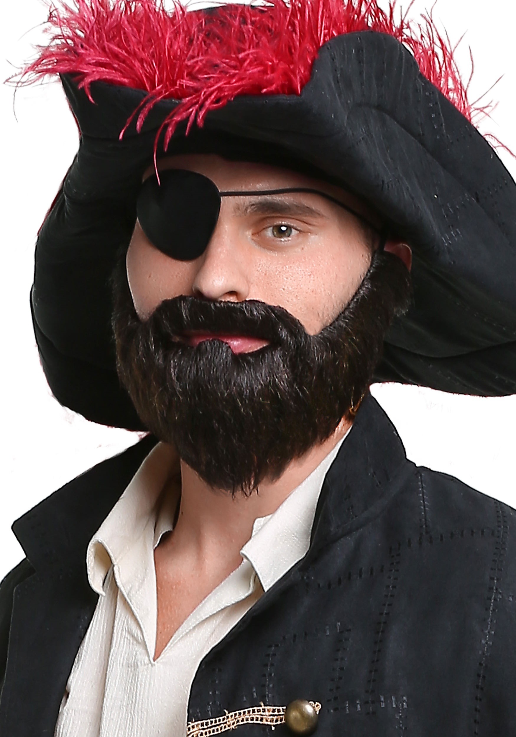 Pirata adulta Ruffian Barba Multicolor