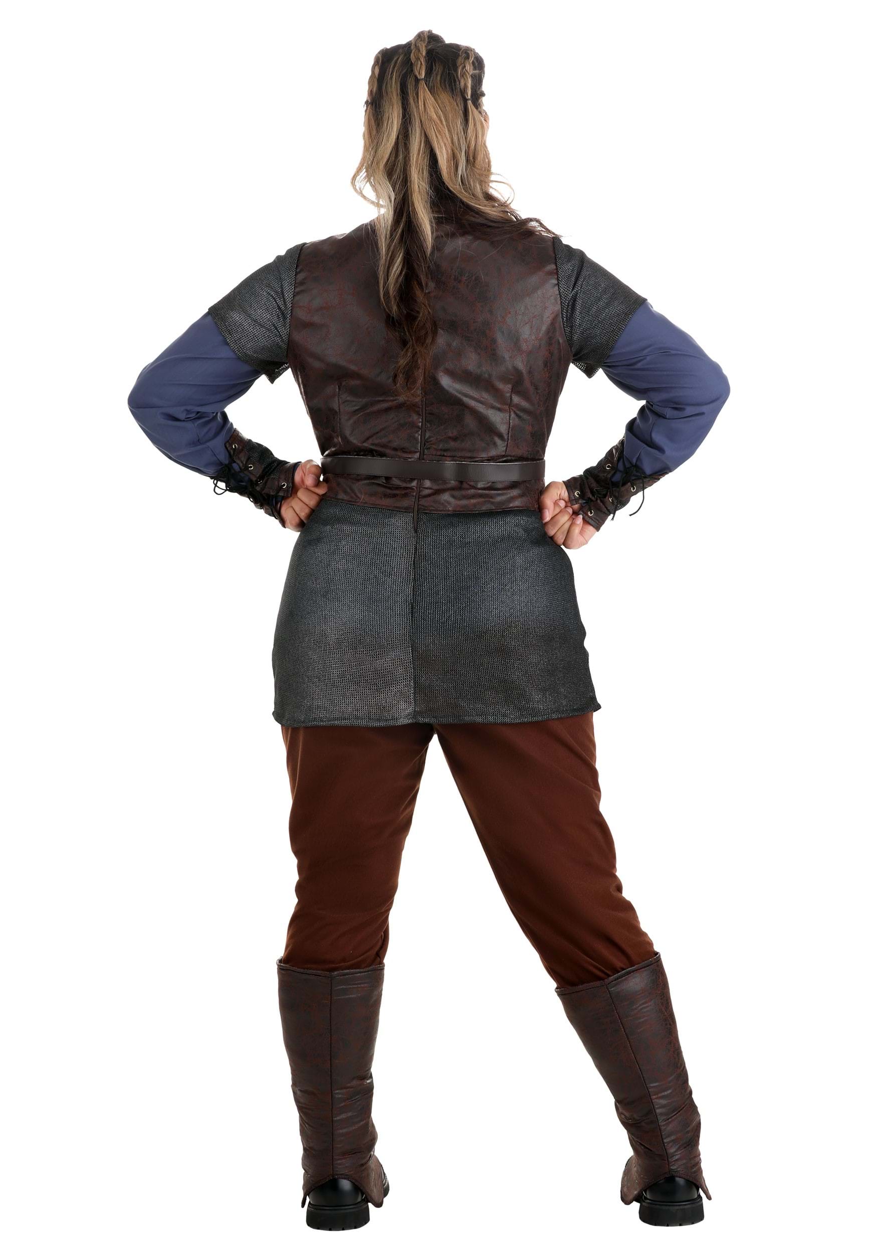 Vikings Women's Plus Size Lagertha Lothbrok Costume 
