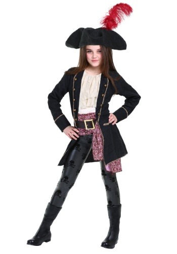 Girls Buccaneer Costume