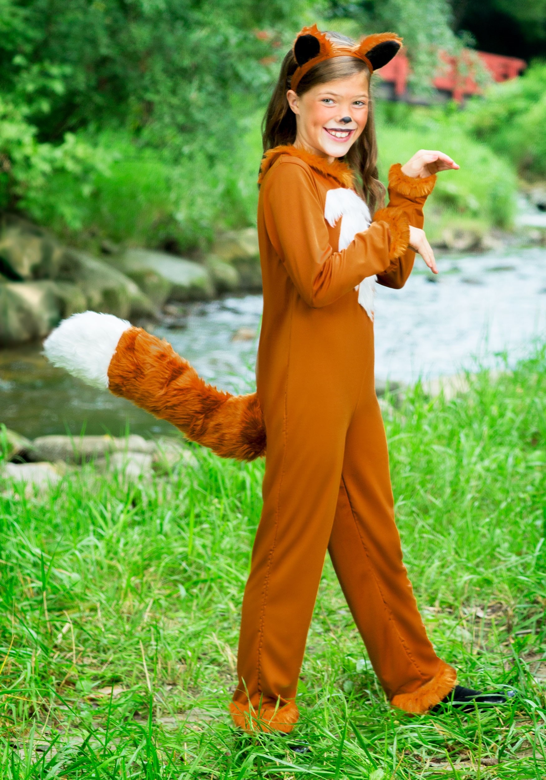 Girl's Sly Fox Costume.
