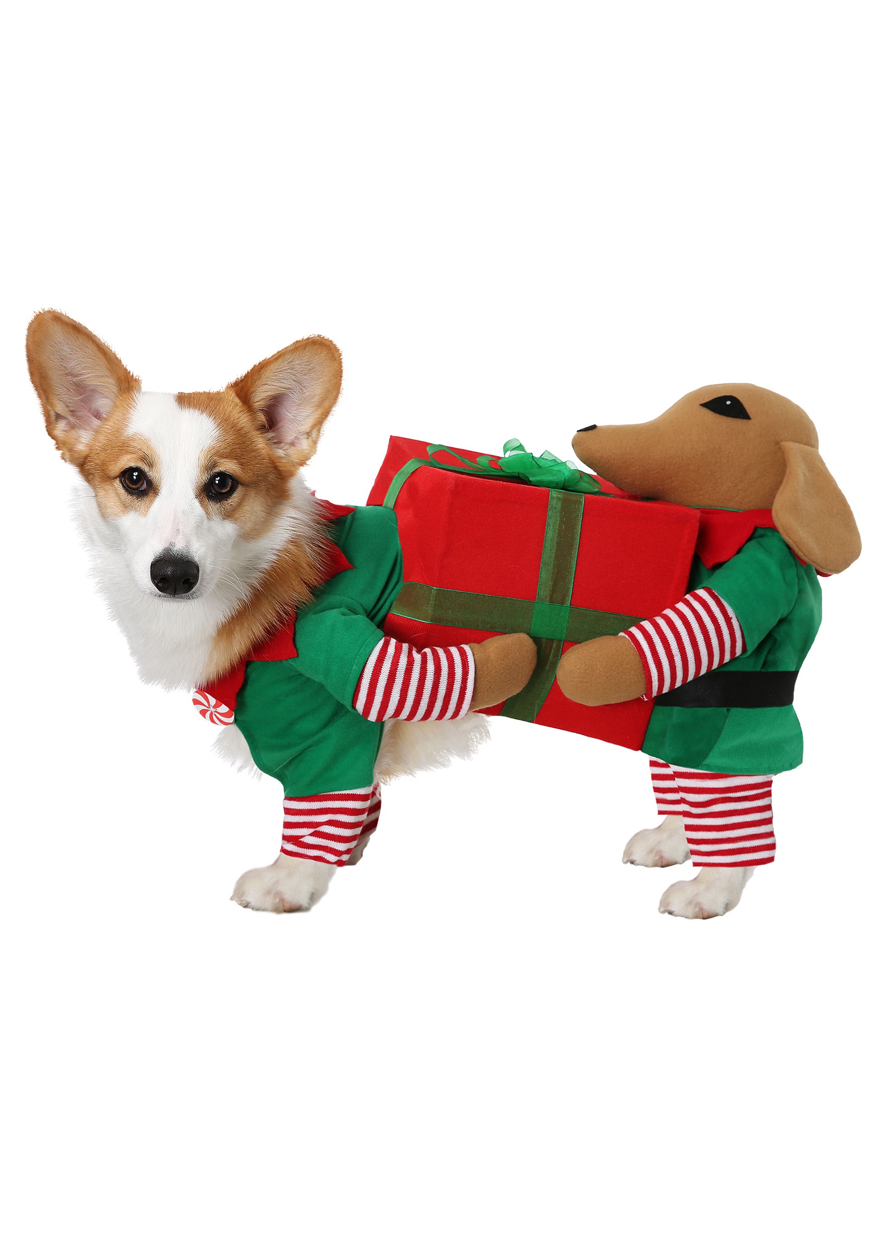 santa's little helper costume baby