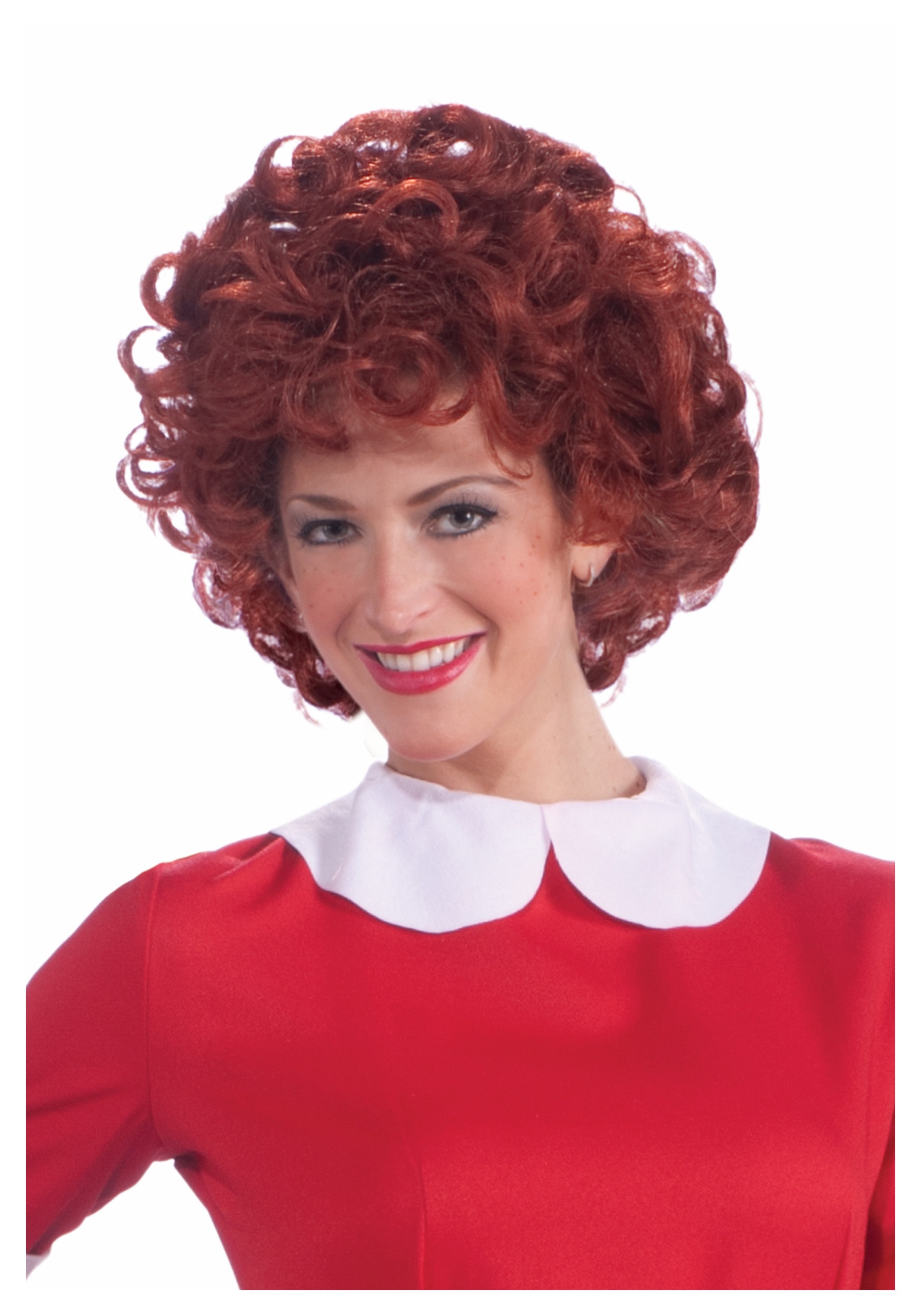 red hair wig costume