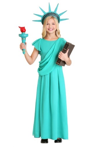 Girl's Statue of Liberty Costume