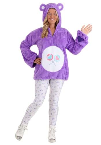 Care Bears Deluxe Share Bear Hoodie Costume for Women | Care Bears Costumes