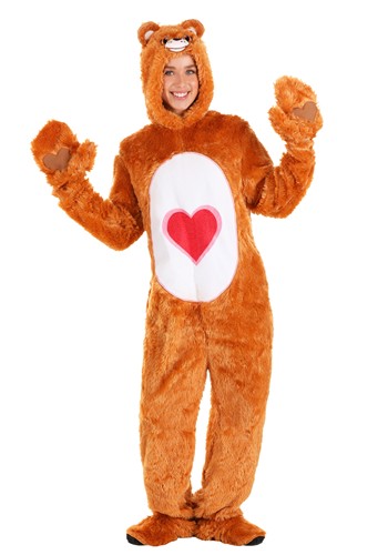 Care Bears Adult Retro Tenderheart Bear Costume 1