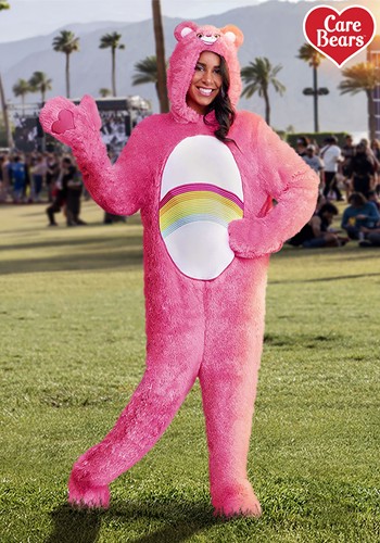 Care Bears Adult Retro Cheer Bear Costume | Care Bears Costumes