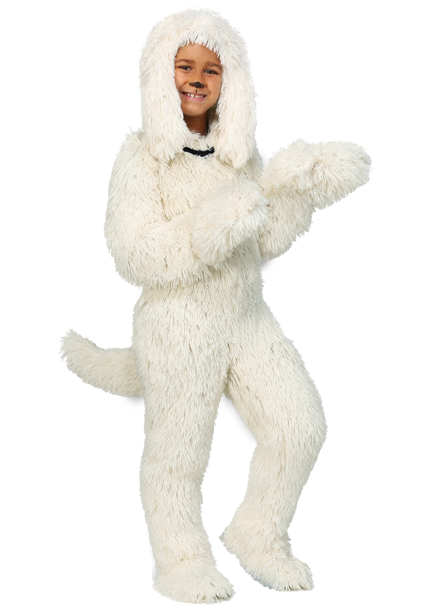 gray dog costumes for kids