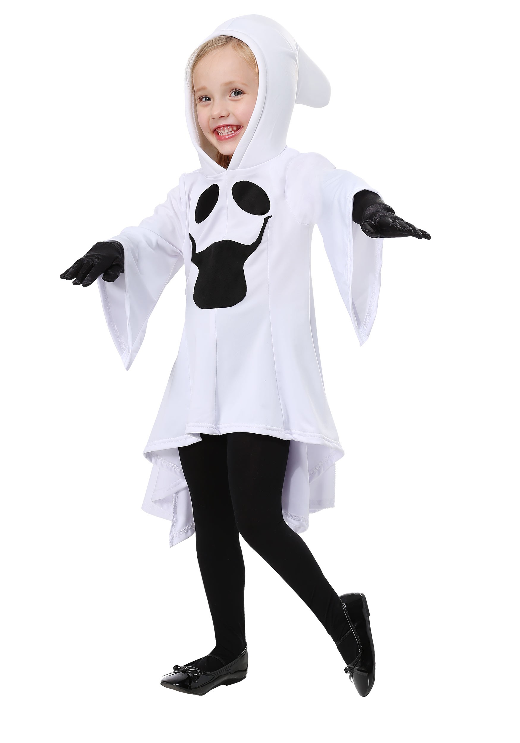Girls Gorgeous Ghost Costume for Toddlers
