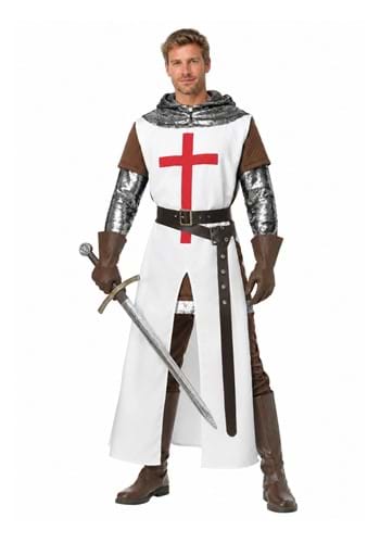 Men's Crusader Knight Costume new