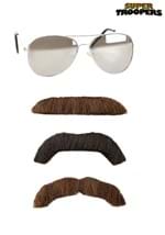 Adult Super Troopers Mustache and Sunglasses Kit Alt 1