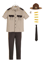 Adult State Trooper Costume - Super Troopers Alt 1