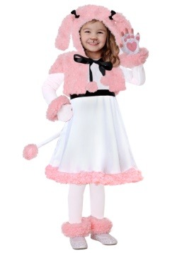 Toddler Pink Poodle Costume