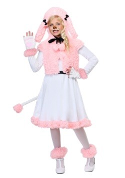 Child Pink Poodle Costume