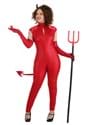 Women's Devious Devil Costume Alt 1