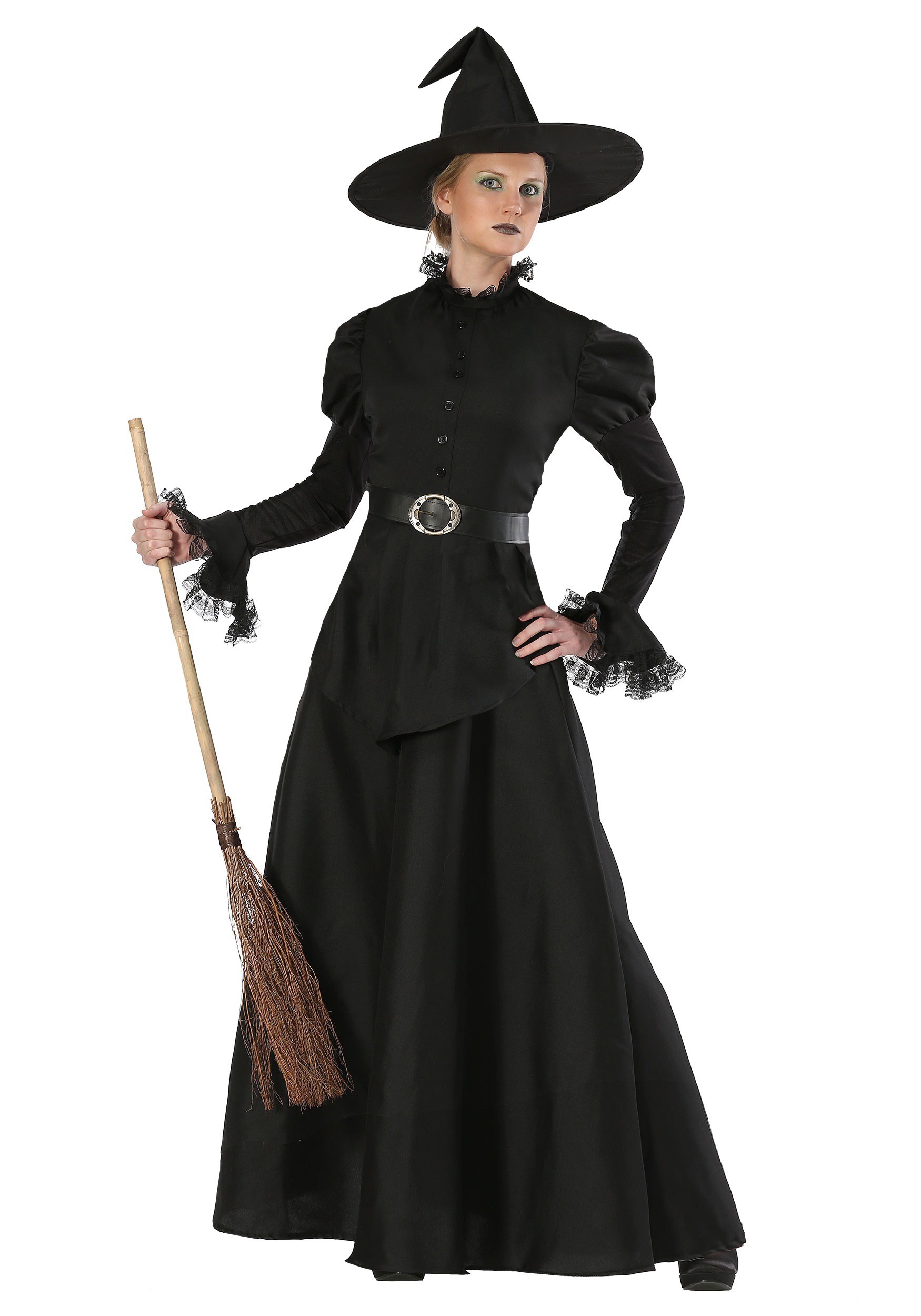 Classic Black Witch Costume for Women