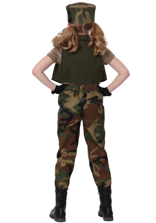 Military Commander Costume for Girls