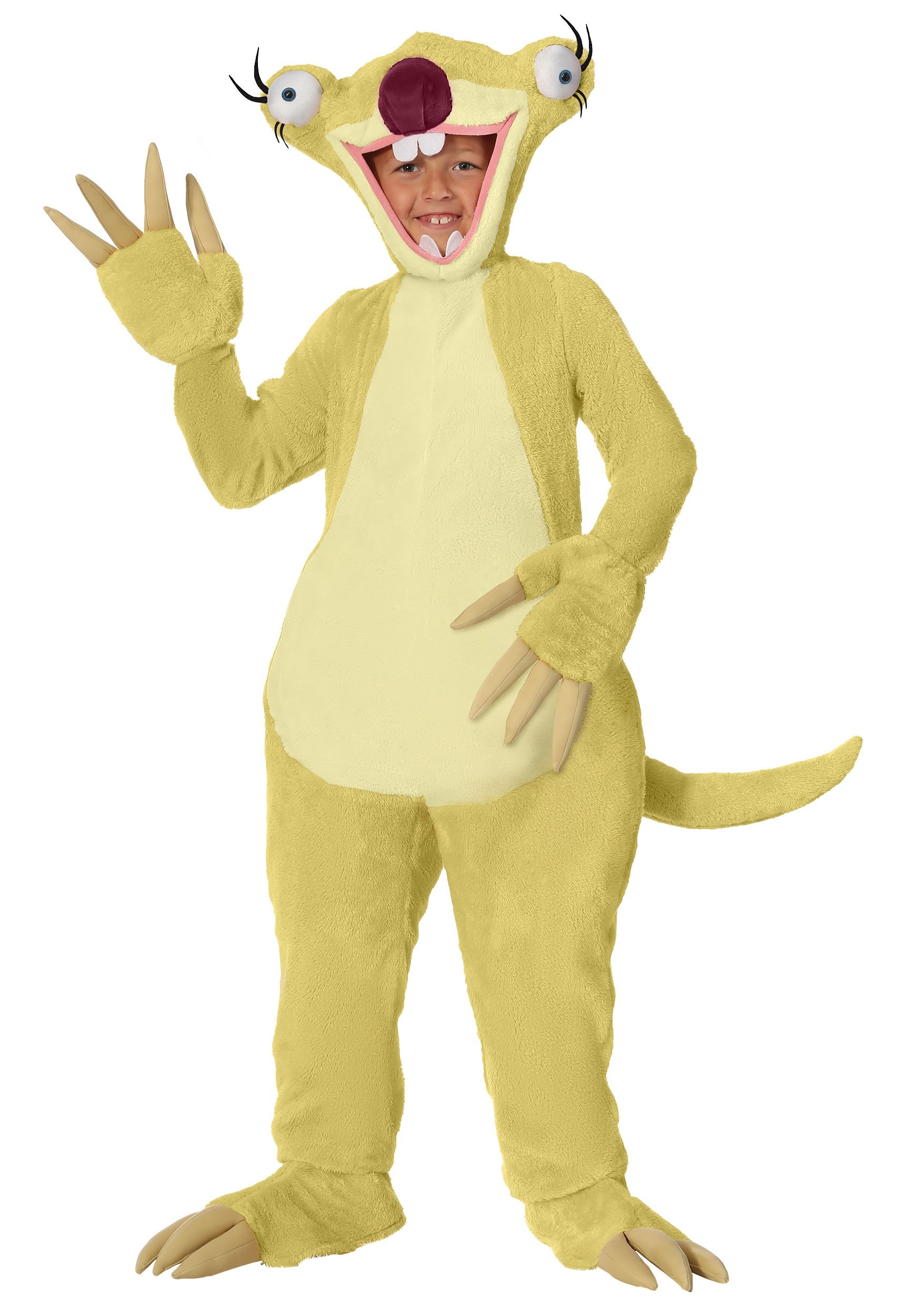 Photos - Fancy Dress Ice FUN Costumes  Age Sid the Sloth Child Costume Yellow 
