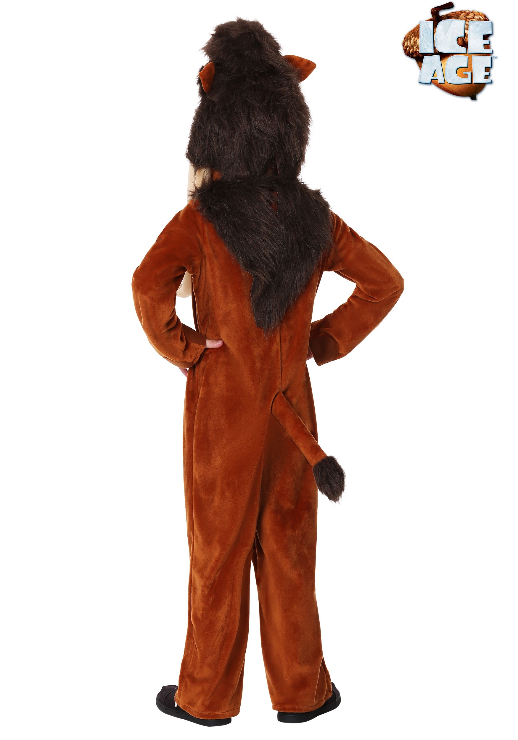 Child Ice Age Manny The Mammoth Costume , Movie Costumes