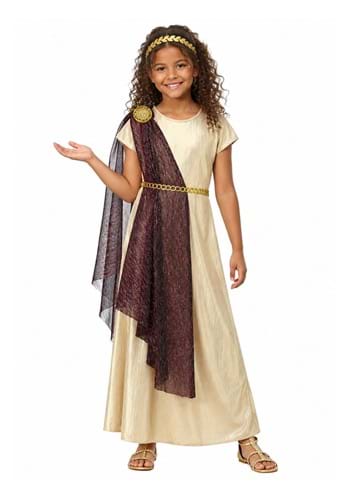 Royal Goddess Costume for Girls New Main