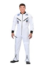 Adult White Astronaut Jumpsuit Costume alt2