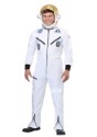 Adult White Astronaut Jumpsuit Costume Alt1