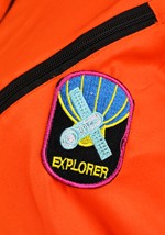 Adult Orange Astronaut Jumpsuit Costume Alt 5