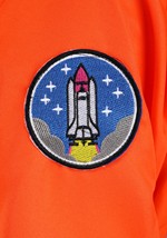 Adult Orange Astronaut Jumpsuit Costume Alt 9