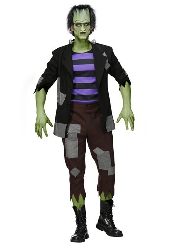 Frankenstein's Plus Size Monster Costume for Men