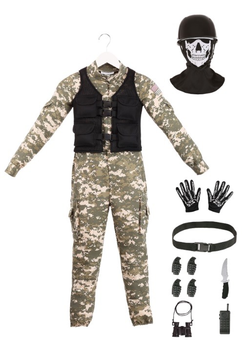 Army Battle Soldier Costume