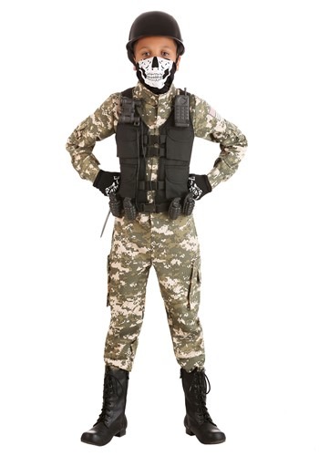 Child Battle Soldier Costume