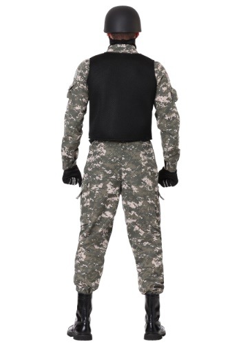 Battle Soldier Men's Halloween Costume