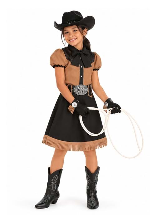 Lasson Cowgirl Girls Costume New Main