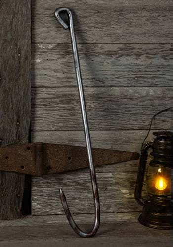 26-Inch Texas Chainsaw Massacre Meat Hook Movie Prop | Horror Movie Accessories